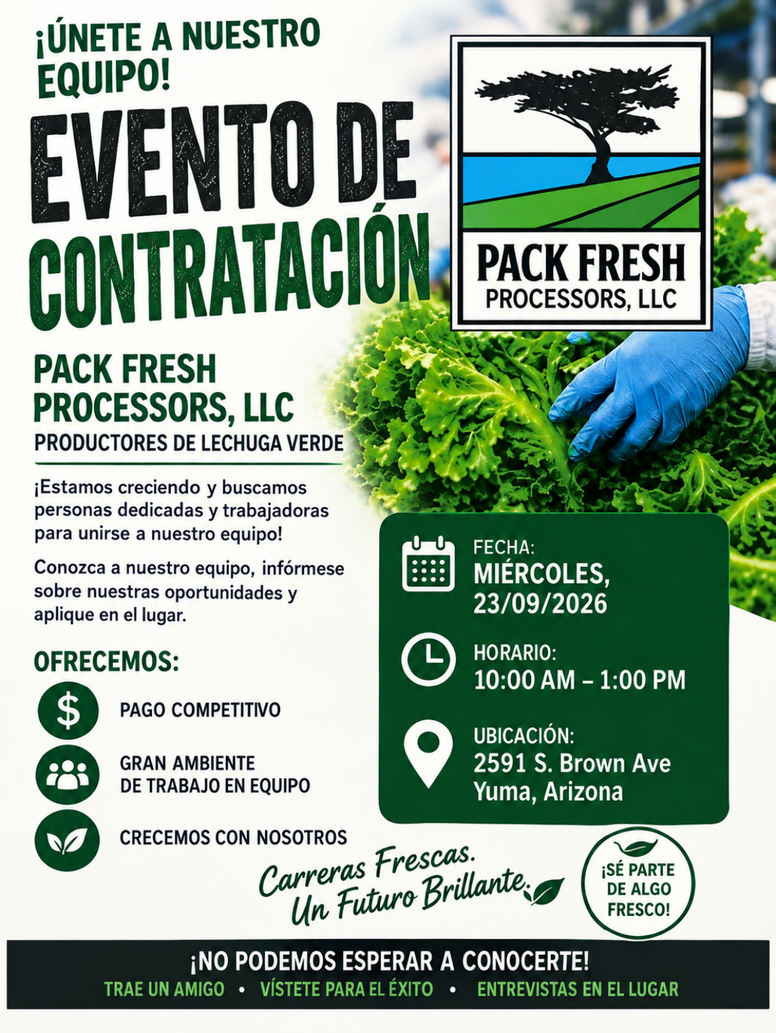 Event flyer: Farm Flyer